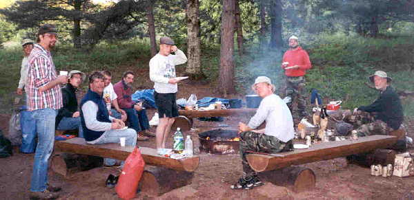 Group Camp B1 on Turtle-Flambeau Flowage (2000)