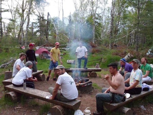 Group at Fire Pit 2011