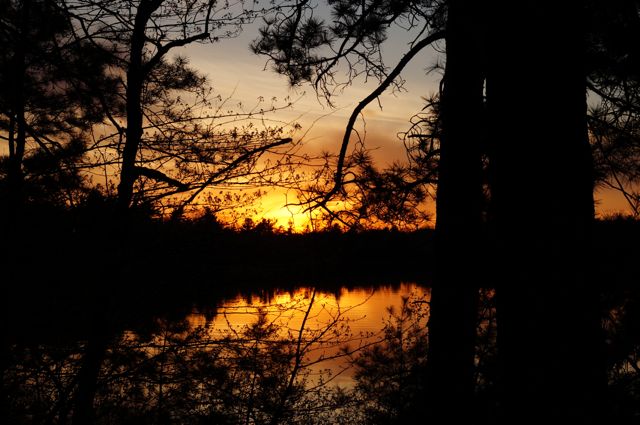 Jag Lake Campsite Sunset